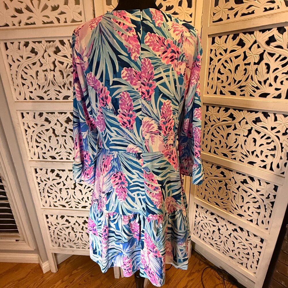 Lilly Pulitzer Dress size Xl Excellent condition Floral - Picture 4 of 5
